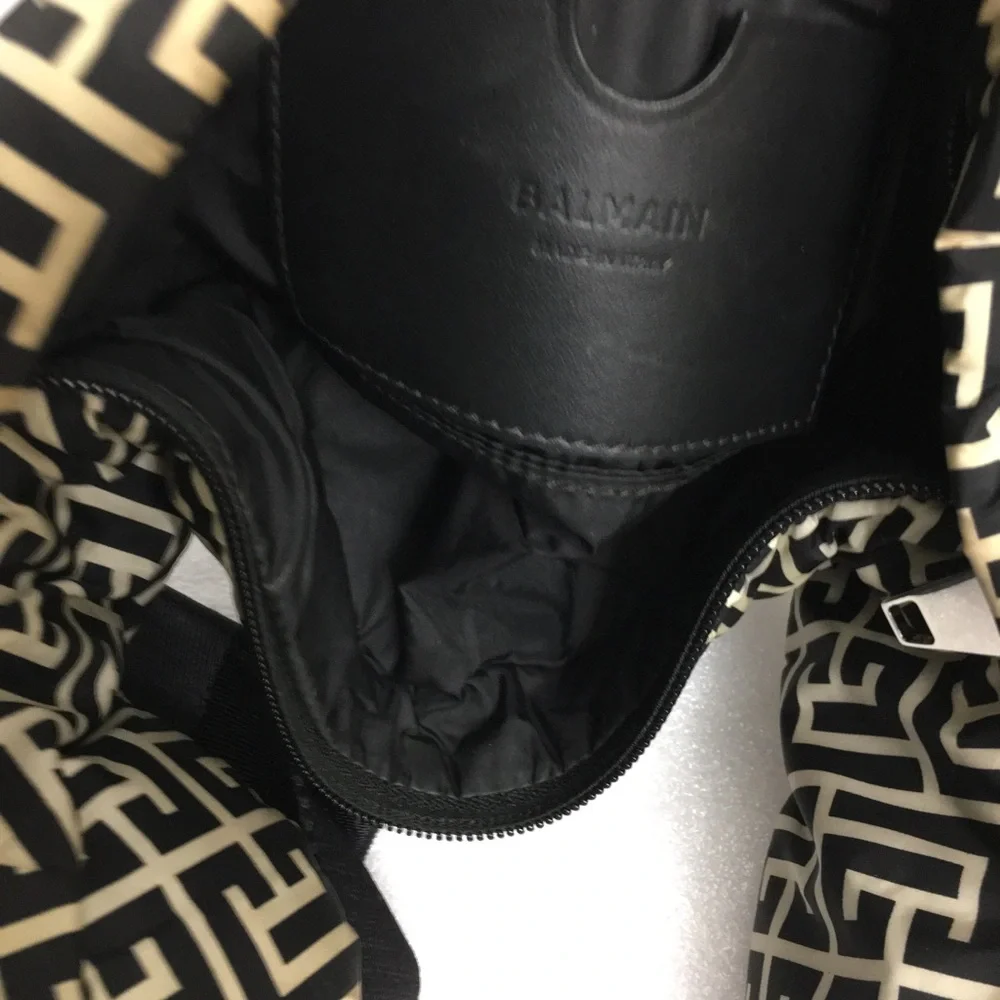 Balmain Nylon Monogram Belt Bag - Picture 12 of 14